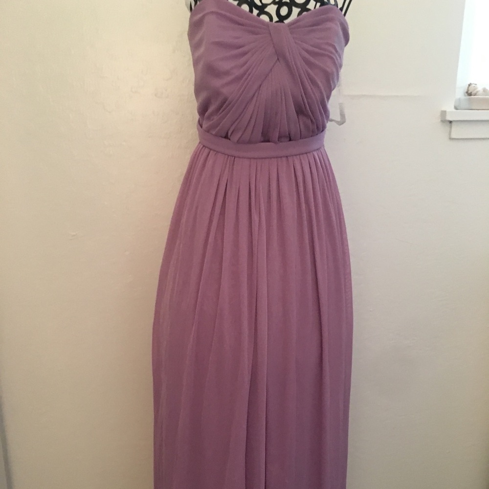 David’s bridal lavender dress